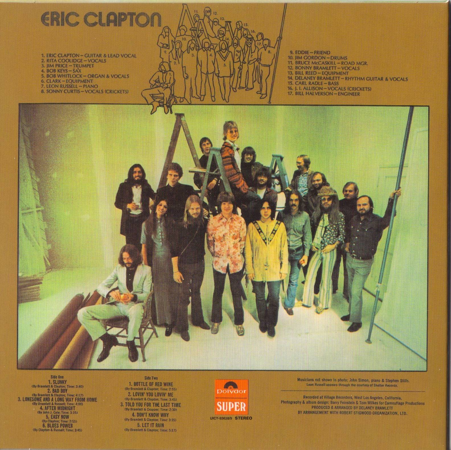 Eric Clapton Eric Clapton Limited Edition [lp ak jpn]